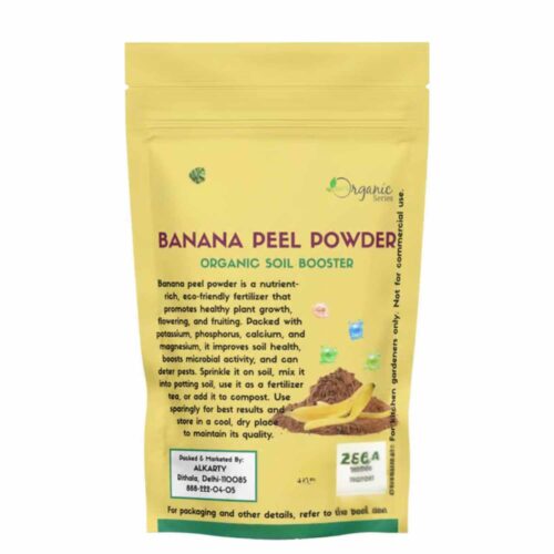 Banana Peel Organic Fertilizer 450g Pack – Natural Plant Growth Booster by Bhumij Plants